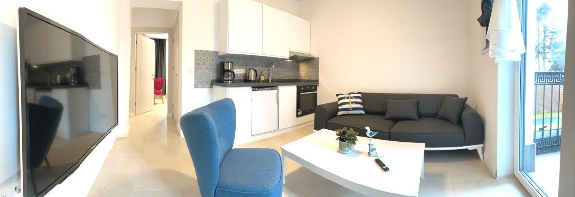 Gepflegtes Und Schoenes Ferienapartment Im Neubau Любек Номер фото